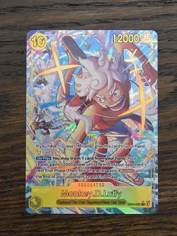 One Piece Monkey.D.Luffy EB04-061 SEC Alternate Art Adventure On Kami's Island - Image 1