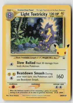 Light Toxtricity - SWSH137 - SWSH: Sword & Shield Promo Cards Holo - PTCG - LP - Image 1
