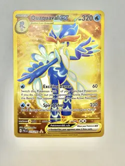 Pokemon TCG Quaquaval EX Scarlet & Violet Paldea Evolved Hyper Card 273/193 - Image 1