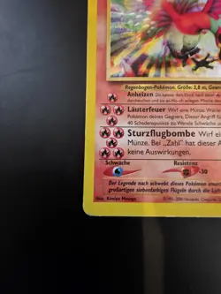 Ho-Oh Neo Revelation 7/64 Holo German Pokemon TCG Card Heavily Played HP - Image 5