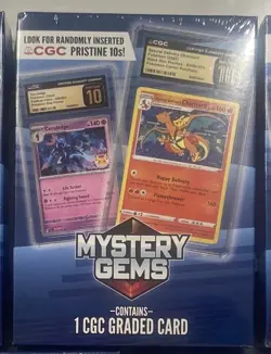 Lot of 5 Sealed Pokemon Mystery Gems Box (1 cgc graded card per Box) - Image 2