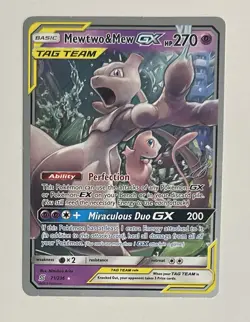 Mewtwo & Mew GX Tag Team Card 71/236 ~ Pokemon 2019 TCG World Championships - Image 1