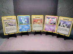 Pokemon TCG 1st Edition Gym Heroes Collection Lot 5 Cards VTG 2000 WOTC - Image 1