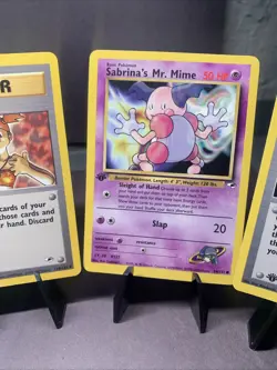 Pokemon TCG 1st Edition Gym Heroes Collection Lot 5 Cards VTG 2000 WOTC - Image 5