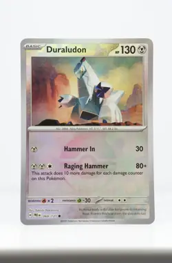 Duraludon 069/131 - S&V Prismatic Evolutions 🔴Masterball Holo🔴 Pokemon Card NM - Image 1