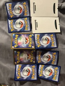 Pokemon Card Lot of 10 EX Double Rares, Scarlet & Violet Era and Mega Evolution - Image 2