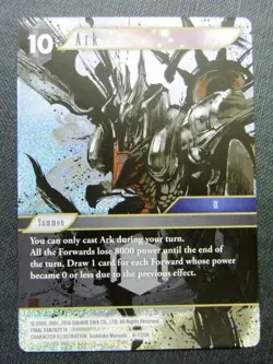 Ark 8-135H Foil - Final Fantasy Cards # 6H64 - Image 1
