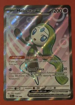 162-086-SV11B-B - Pokemon Card - Japanese - Meloetta ex - SR - Image 1