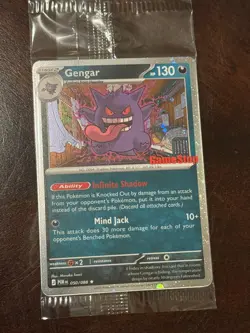 Pokemon TCG Gengar GameStop Promo (Stamped Exclusive) 050/088 Promo Card Sealed - Image 2