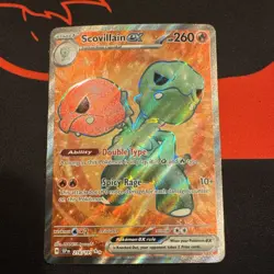 Pokemon Scovillain EX Ultra Rare Holo Sv08 Surging Sparks 216/191 260 HP Card - Image 1