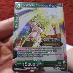 2017 Dragon Ball Super Card Game Promos Endless Evolution (Judge) Broly rare - Image 2