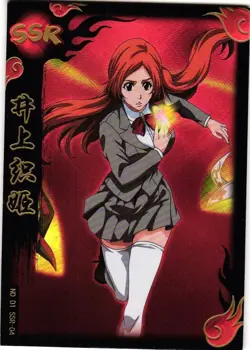 Orihime Inoue SSR No 01 SSR-04 Bleach Anime CCG TCG Card - Image 1