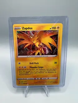 NM Zapdos (Cosmos Holo) 048/185 Vivid Voltage Cosmos Holo Pokemon Card - Image 1