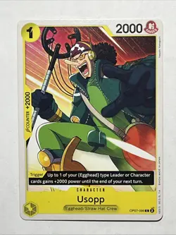 One Piece Card Game ! Usopp OP07-099 (C) Anglais ! - Image 1