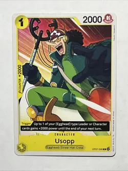 One Piece Card Game ! Usopp OP07-099 (C) Anglais ! - Image 2