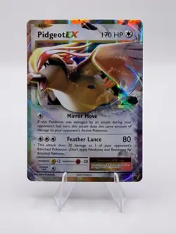 Pidgeot EX - 64/108 - Pokemon Evolutions XY Ultra Rare Card NM - Image 1