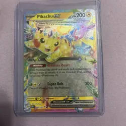 Pikachu ex 057/191 Double Rare Surging Sparks Pokemon TCG Cards - Image 2