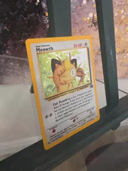 Pokemon TCG 2000 Meowth Black Star Promos Holo Card Wizards Black Star Promos 10 - Image 3