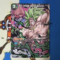 EX13-18 EX SS3 Broly Invincible Agent Of Destruction Dragon Ball Super TCG Card - Image 1