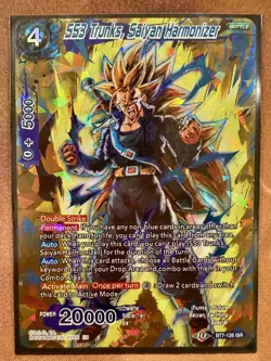 SS3 Trunks Saiyan Harmonizer BT7-126 ISR Foil Dragon Ball Super Card Game | NM - Image 1