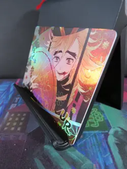 Doma Upper Rank UR Rare Card Holo Glitter Demon Slayer DQ Wedding 5 CCG Anime - Image 2