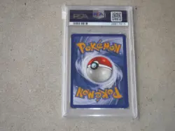 1999 POKEMON FOSSIL MYSTERIOUS FOSSIL 1ST EDITION TRAINER CARD #62 PSA 10 - Image 2