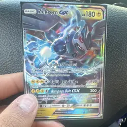 Pokemon Zekrom GX SM138 SM Holo Promo Basic Card HP180 English - Image 1