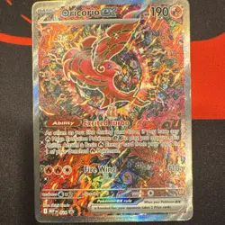 Pokemon Oricorio ex Promo Full Art Holo Me: Mega Evolution 190 HP 024 Card - Image 1