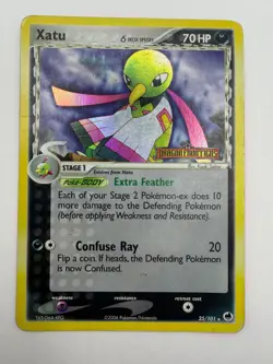 Xatu Dragon Frontiers Latios EX Lugia EX Pokemon Trading Card Lot - 6 Cards LP!! - Image 2