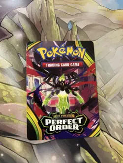 Pokemon TCG Perfect Order Trainer Tips Art Card MEGA ZYGARDE NM - Image 1