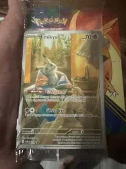 Mimikyu 075 Sv: Scarlet & Violet Promo Card Holo Sealed - Image 1