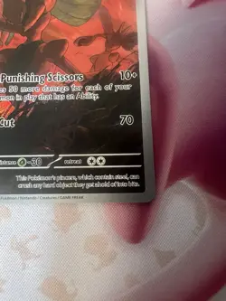 Pokemon Card TCG Scizor 205/197 2023 Obsidian Flames Illustration Rare - NM - Image 2