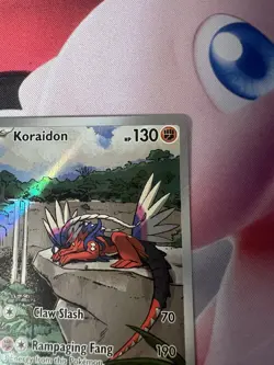 Pokemon Pokemon TCG Koraidon 014 Sv: Scarlet & Violet Black Star Promo Card Holo - Image 5