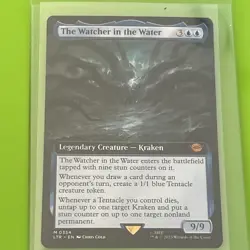 Magic The Gathering: Lord Of The Rings - The Watcher In The Water Borderless - Image 1
