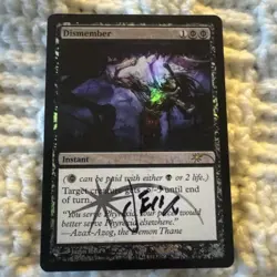 Dismember P FNM Promos FNM 4 signed by artist - Image 1