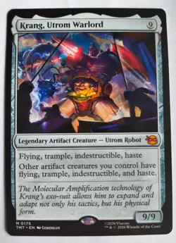 MTG Krang, Utrom Warlord, NM/Unplayed, TMNT - Image 1