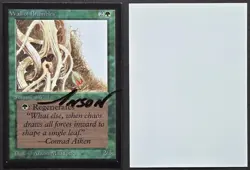 SIGNED MtG Magic A Maddocks _ Beta CE _ Artist Proof _ WALL OF BRAMBLES _ 1/50! - Image 1