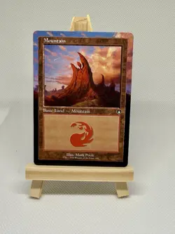 Magic: The Gathering Mountain - Altered Art - Fat Horse Studios - Image 1