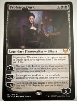 Professor Onyx Strixhaven: School of Mages Regular - Image 1