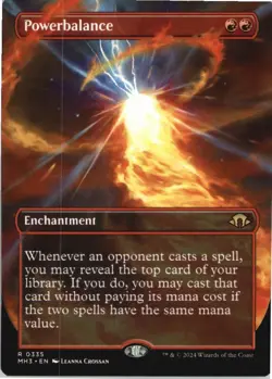 Powerbalance (Borderless) R Modern Horizons 3 335 NM MTG x1 - Image 1