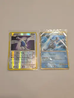 Holo Lugia 2 Card Pokemon Lot- (2010,2007) - Image 1
