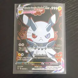 Pokemon Rikudo Sennin Pikachu VCOS Cosmax 032/055 Holo Card FANART - Image 1