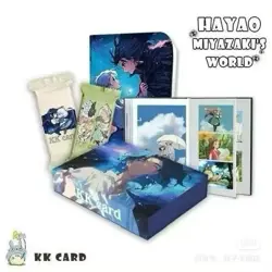 Hayao Miyazaki Collectible Cards CCG Anime Studio Ghibli 12 Packs Box KK Card - Image 3