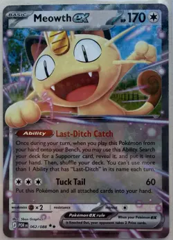 Pokemon ex & Holo Lot Rowlet Lapras ex Starmie ex Meowth ex NM 4 Cards - Image 4