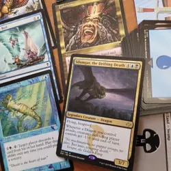 Dimir Dragon 3/7 **DISCARD** themed Custom COMMANDER MAGIC DECK 100 MTG Cards - Image 1