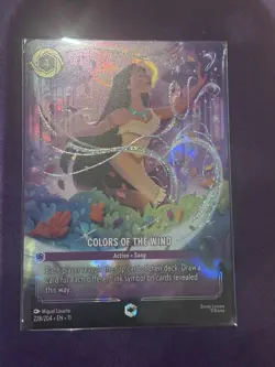 Colors of the Wind 228/204 ENCHANTED NM | Disney Lorcana Winterspell - Image 1