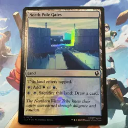 North Pole Gates FOIL 274 Avatar: The Last Airbender MTG Magic the Gathering NM - Image 1