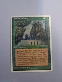 MTG: Sylvan Library (LP): Core Set 4th Edition - Image 1