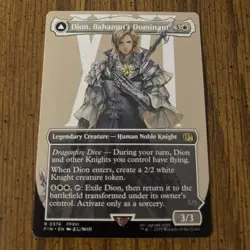 Dion, Bahamut's Dominant (Borderless) Final Fantasy Regular - Image 1