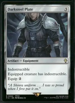 Commander: FINAL FANTASY #342 Darksteel Plate - Image 1